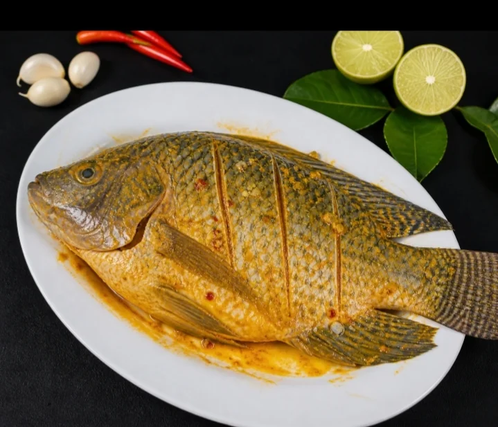 Ikan nila marinasi