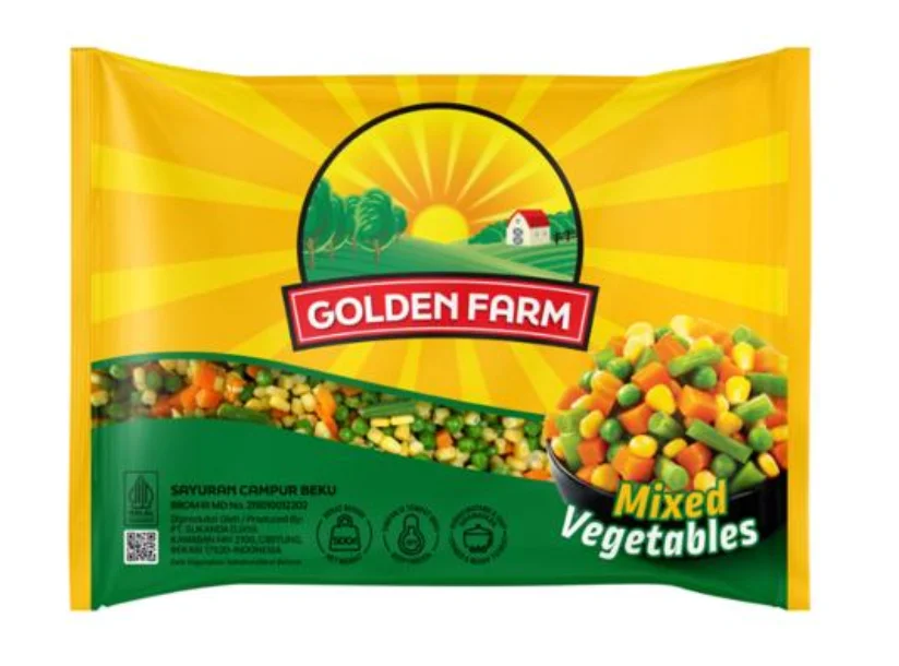 Golden Farm Mixed Vegetable sayuran beku