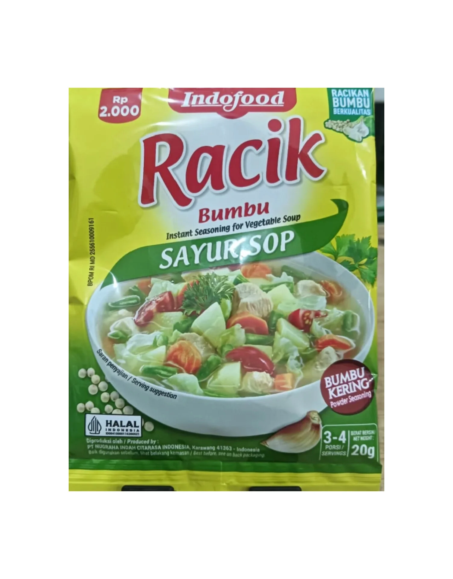 Racik Bumbu Sayur Sop