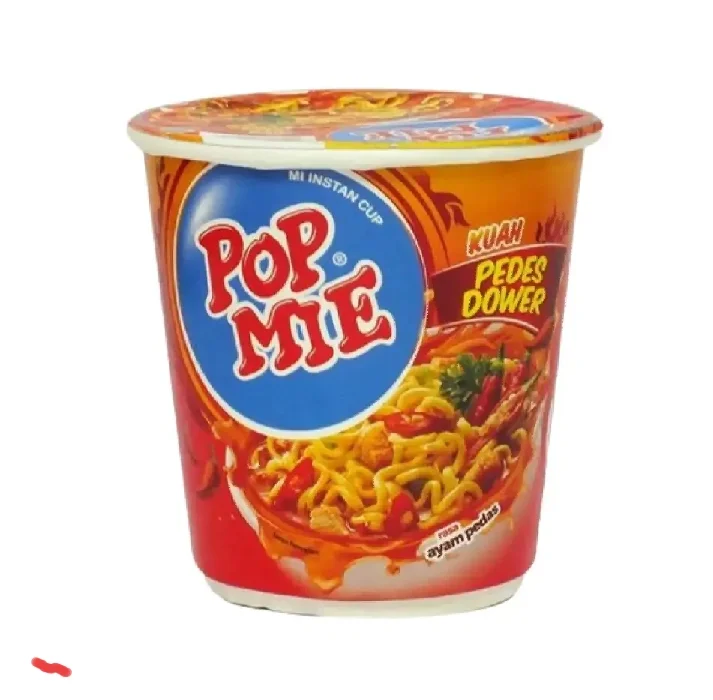 Pop Mie Pedas Dower Rasa Ayam Pedas